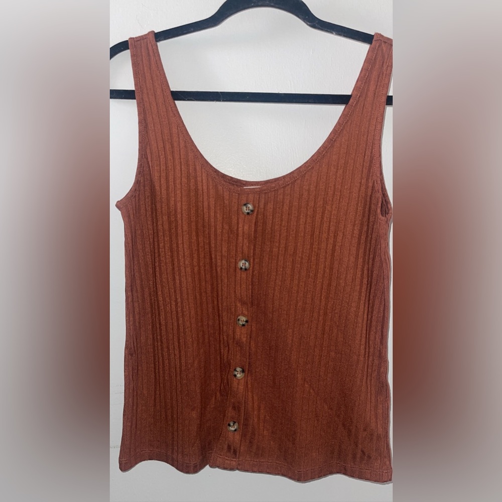 Brown Tank Top